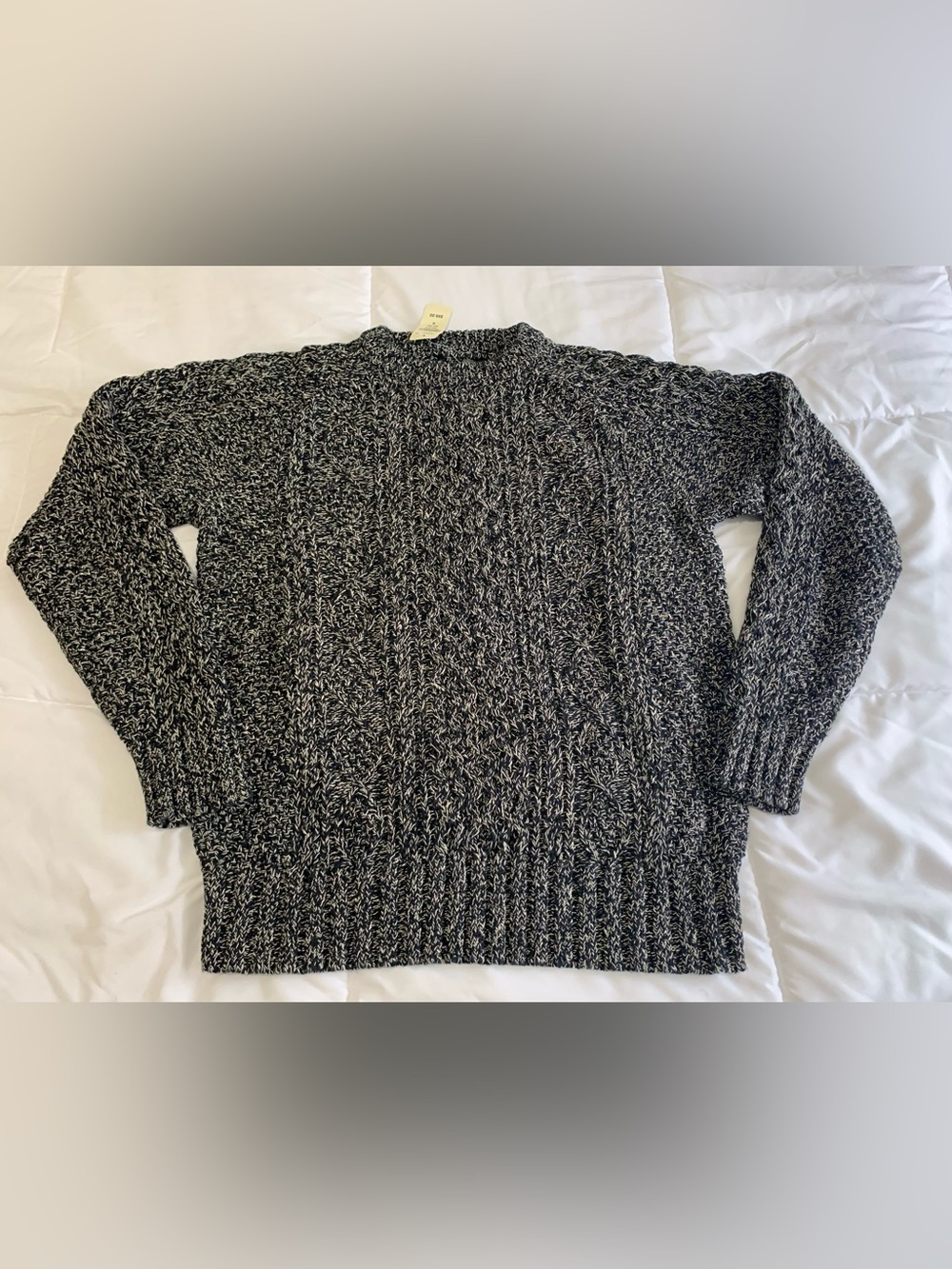 New BEAN SIGNATURE Crewneck Sweater Size M